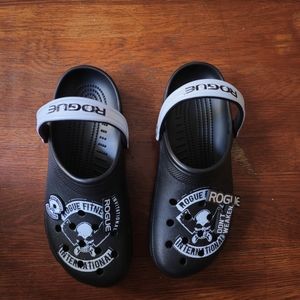 Exclusive Rogue-branded Crocs